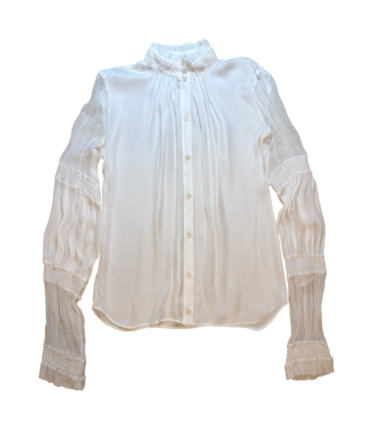 Hvít Just Cavalli skyrta / White Just Cavalli shirt